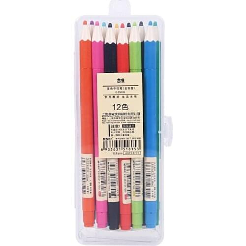 M&G AGPA6705 color pen series 0.35mm 12 color suits the flavor of students office special sign pen