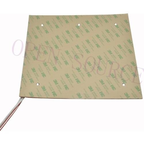 USA Material! 235x235mm Silicone Heater 24V 220V 110V Heated Bed Build Plate for Creality Ender-3s ender 3pro ender-5 3D Printer