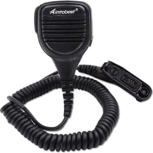 PMMN4024 Speaker Microphone Compatible for Motorola Radio XPR6350 XPR6550 XPR7350 APX1000 APX4000Walkie Talkie Two Way Radio