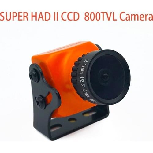 Mini 5.8G 800TVL FPV Camera 2.1mm / 2.3mm Lens 1/3" Mg SUPER HAD II CCD D1 960H PAL / NTSC For FPV RC Racing Drone