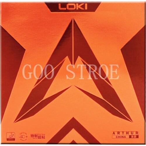 2021 New LOKI ARTHUR CHINA Table Tennis Rubber (Super Sticky) Original WANG HAO LOKI ARTHUR Ping Pong Sponge