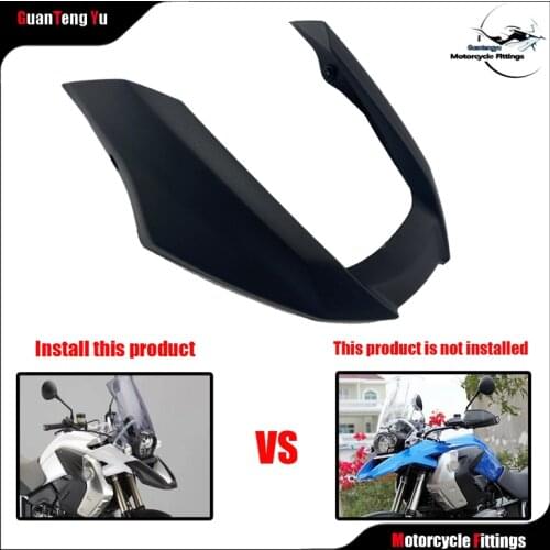 Motorcycle Front Fender Beak Extension Wheel Protector Cover Accessories For BMW R1200GS 2008-2012 R1200GS Adventure 2009-2012