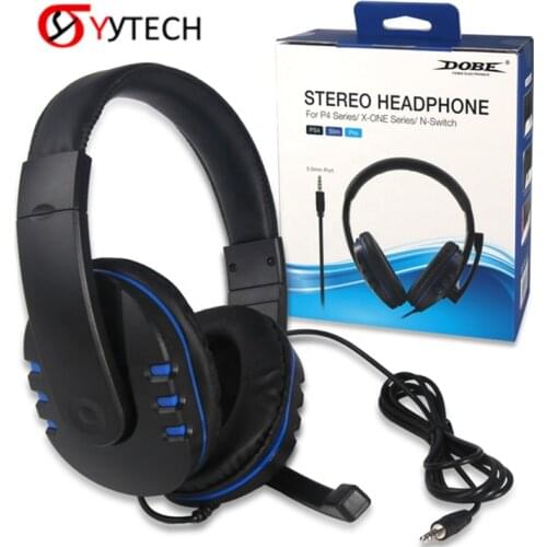 SYYTECH TNS-1731 3-in-1 Stereo Wired Headphone With microphone Game headset For PS4 X box Switch