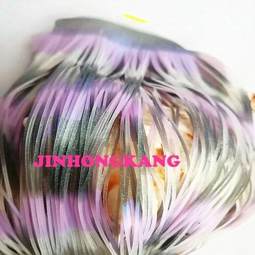 Fishing Lure Silicone Skirt Layers,Silicone Skirt Material for Tackle Craft, DIY Spinner, Rubber Jigs, Buzzbait- 89