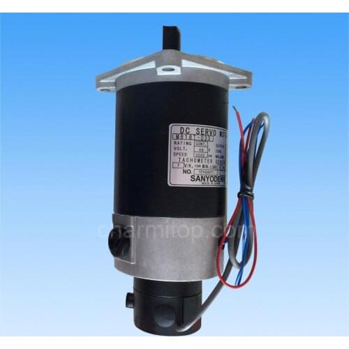 DC Servo Motor M818T-033 SANYO Motor 1000 Speed Generator 28V