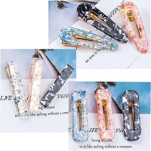 Sot sale diy crystal epoxy hairpin silicone mold handmade head flower hairpin pendant earrings jewelry ornaments