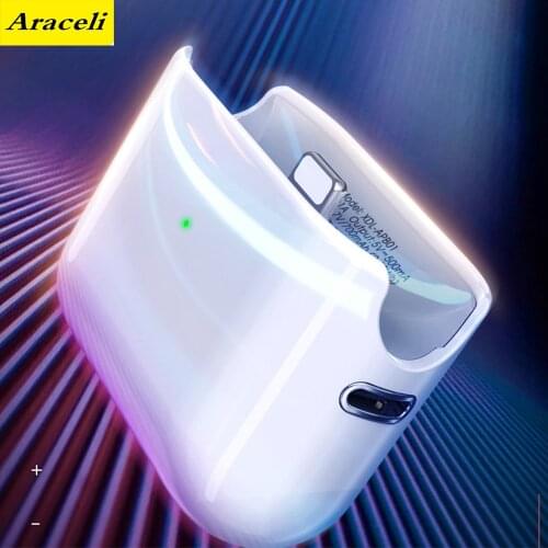 700 Mah For Airpods 1 2 Battery Case External Capa For Apple Headset Battery Charger Case 700 Mah Smart Power Bank