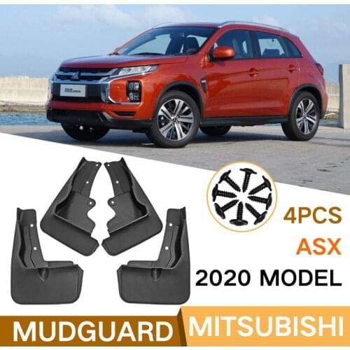 Car Mud Flaps For Mitsubishi ASX 2019 2020 Mudguards Splash Guards Fender Mudflaps Accessories
