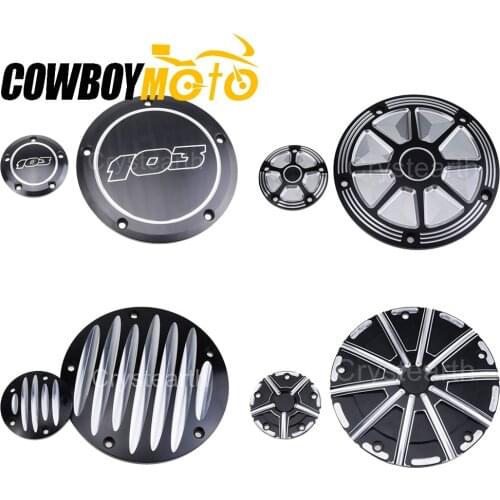 Motorcycle Engine Derby Cover Timing Timer Cover For Harley Dyna Softail Touring Road King Electra Street Glide 1999-2015