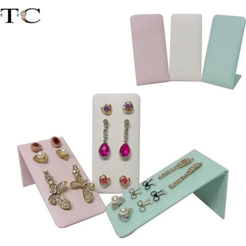 Earrings Holder Jewelry Organizer Earring Cards Ear Studs Organizer Jewelry Display Stand 12 holes Earrings Studs Display Rack