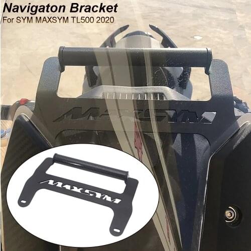 For SYM MAXSYM TL 500 TL500 2020 NEW Motorcycle Front Phone Stand Holder Smartphone Phone GPS Navigaton Plate Bracket