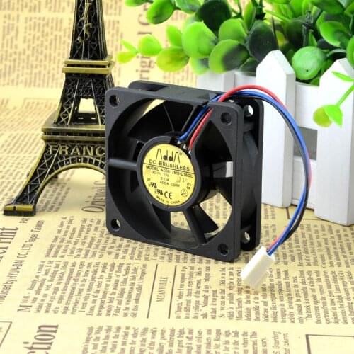 FOR Xiexi ADDA 6020 6CM ultra-quiet fan 12V 0.13A AD0612MS-C76GL