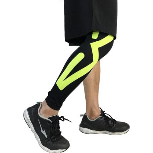 Breathable Long Knee Legwarmers Sports Protectors Compression Calf Sleeve Volleyball Football Running Knee Supports