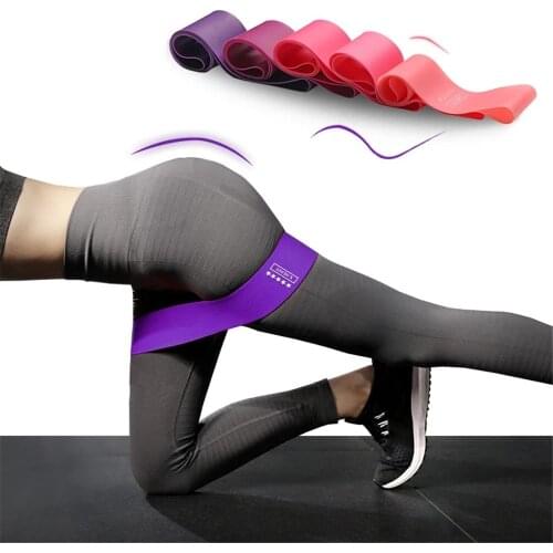 Resistance Band Pilates Hips Foot Strength Training Tension Band Elastic Latex Stretcher Outdoor Home Fitness Exercise Equipment