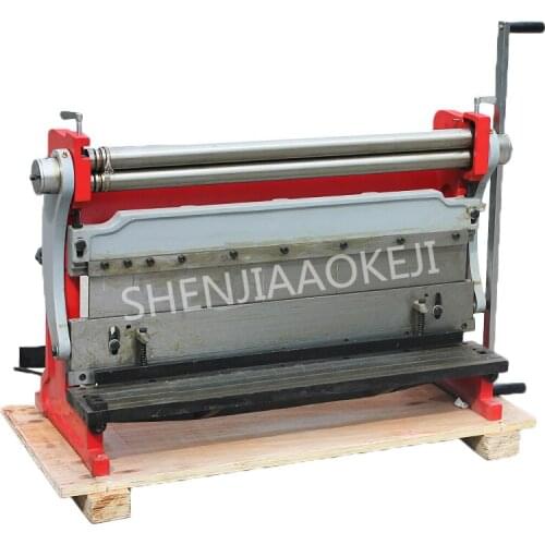 Bending machine 760mm Rolling machine Manual shearing machine three in one copper iron aluminum plate multifunction machine 1pc