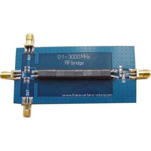 GTBL RF SWR Reflection Bridge 0.1-3000 MHZ Standing Wave Bridge Standing Wave Ratio Bridge VHF UHF VSWR Return Loss