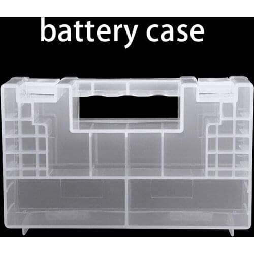New Arrival Battery Storage Box Suitable for AA AAA Cell Large Capacity cells Holder Case Hard Plastic Batteries Boxes