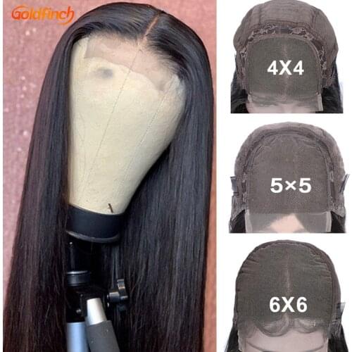 4X4 5x5 6x6 Hd Lace Closure Wig Human Hair For Women Human Hair Straight Wigs On Sale Preplucked And Bleached Knots Lace Wig