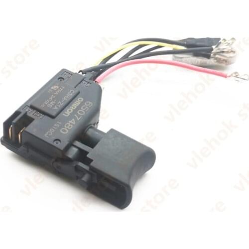 Switch for MAKITA DF453D DDF453 DDF453RFE DHP343 DDF343 BHP343 BDF343 DHP453RFE 6506751 632A24-0 632A240
