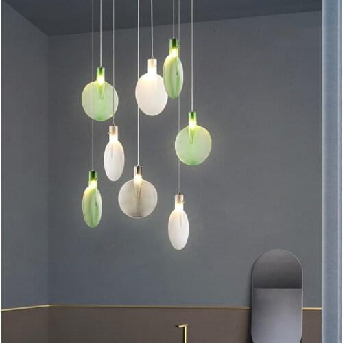 Modern LED Pendant Lights Indoor Lighting Dining Room Lamp Black Minimalist Pendant Lamps Home Decoration Lighting E27
