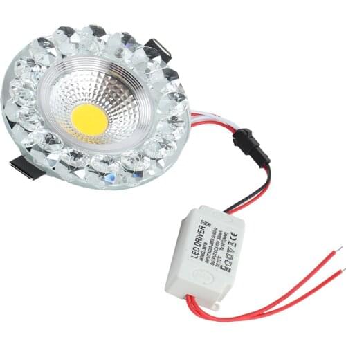 Modern COB LED Ceiling Light Inner Warm White + Sided Blue Round Simple Decoration Home Lamp For Dining Room Living Room