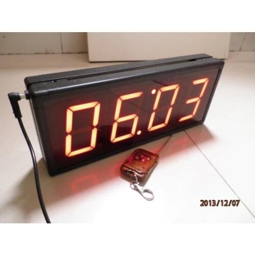 Countdown timer digital clock for real life escape room game props led count down board for green laser arroy room escape