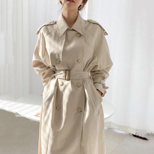 Trench Coat Ropa De Marca Mujer A566