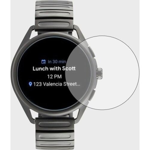 Tempered Glass Clear Protective Film Guard For Emporio Armani Smartwatch 3 2019 Watch LCD Screen Protector Cover Protection