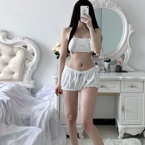 Female Nightwear Pour Femmes Pijamas Lace Trim Satin Cami and Striped Shorts Womens Pajamas Female Home Clothes Sleepwear