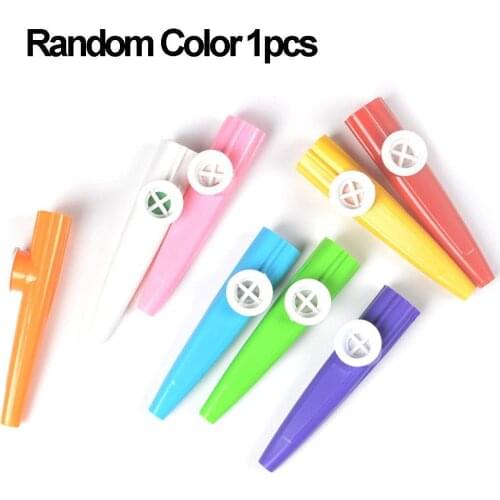 1Pcs Plastic Cartoon Harmonica Flute Children Party Instrument Gift Music Strike Accompaniment Childrens Kazoo