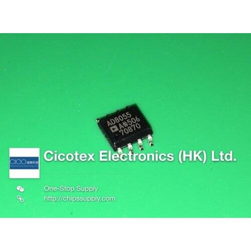 5pcs/lot AD8055ARZ SOP8 IC OPAMP VFB 300MHZ 8SOIC