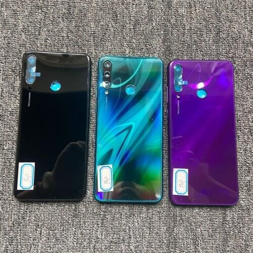 6.3" 2020 For Huawei Y6P Battery Cover Back Housing Glass Rear Door Case With Camera Lens Y6 P MED-LX9 MED-LX9N Replacement