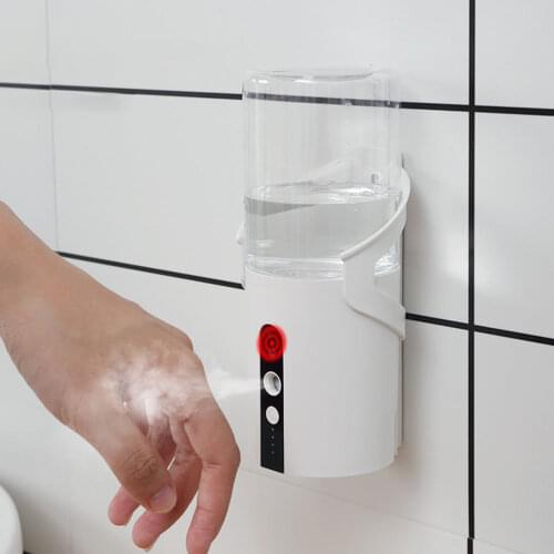 Automitic Sanitizer Atomizer Wall Mounted Alcohol Spray Sterilizer Health Care Disinfectant Spray Tool