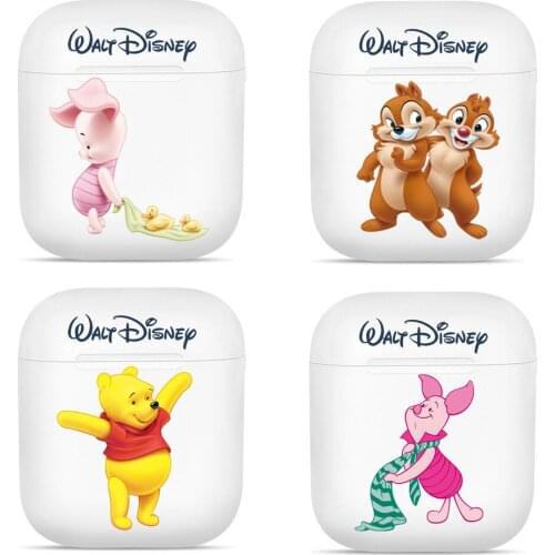 Hot Sale Winnie Bear Tigger Elephant Silicone Cases For Apple Airpods 1/2 Protective Shockproof Wireless Earphone Cover Charging