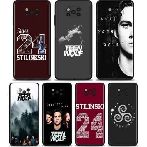 Teen Wolf Stilinski 24 McCALL 11 Case For Poco X3 M3 Pro NFC F1 Cover for Mi Note 10 Pro Fundas for Mi CC9 Pro CC9E A3 A2 Coque