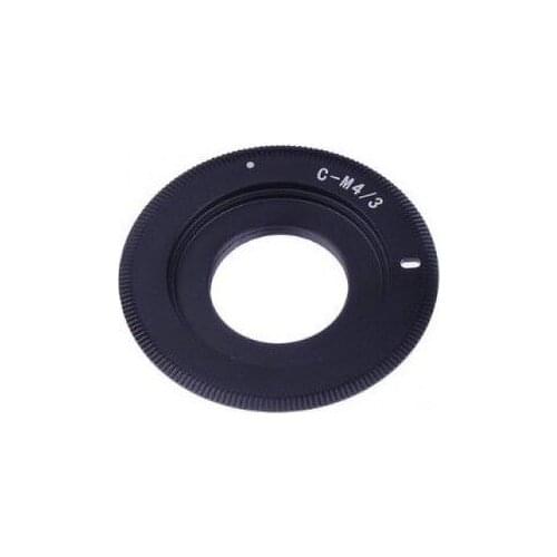 Black C mount Lens to Micro 4/3 adapter E-P1 E-P2 E-P3 G1 GF1 GH1 G2 GF2 GH2 G3 GF3 C-m4/3