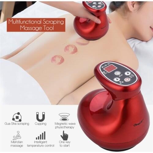 CKeyiN Cordless Electric Guasha Massager Scraping Body Slimming Tool Stimulate Acupoint Detoxification Cupping Therapy Device 53