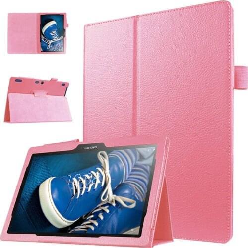 For Lenovo A10-30F TB2 X30L X30F Tablet 10.1'' Case Delicate Kickstand PU Leather Para Cover Case For Lenovo Tab 2 A10-30