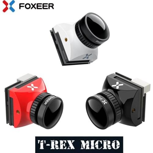 Foxeer T-Rex Micro 19*19mm 1500TVL Super WDR 4:3/16:9 PAL/NTSC Switchable Low Latency FPV Camera for FPV Racing Freestyle Drones