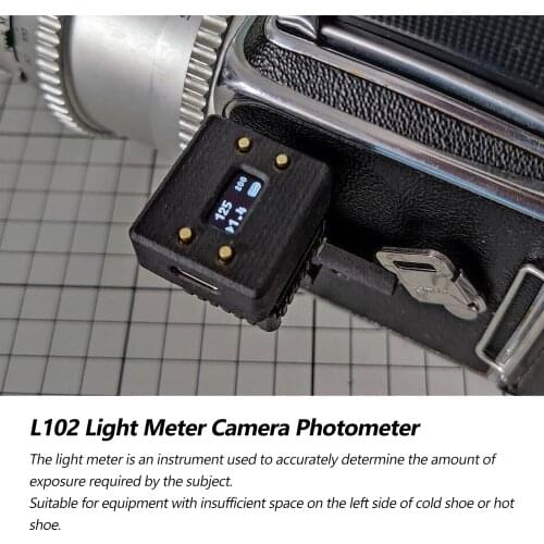 Light Meter Camera Photometer Photography Set-top Reflection Light Meter Hot/Cold Shoe Fixing Camera Light Meter Luminometer