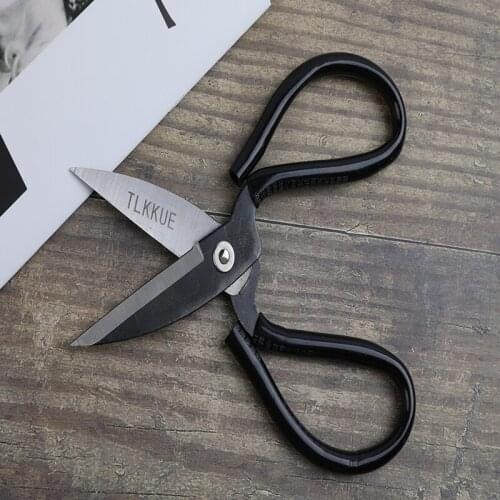 TLKKUE Stainless Steel Kitchen Scissors Multipurpose Purpose Shears Tool for Meat Vegetable Barbecue Tool Kitchen Supply