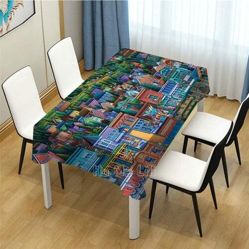 Park City Utah Summer Design Rectangle Tablecloth Picnic Bbq Kitchen Dining Decoration