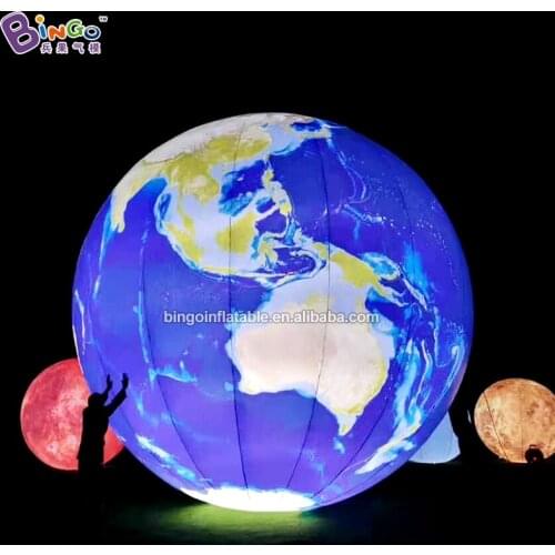 Customized 5m diameters inflatable globe / giant earth globe inflatable / giant inflatable earth toys
