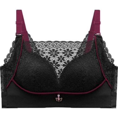 Sexy Tube Bra Lace Luxury Lolita Lovely Beauty Back Push Up Bra High Quality Lingerie Small Size Thick Pad A To E Plus Size 110