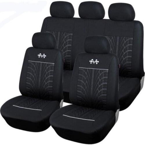 Sports Car Seat Covers Universal Fit Most Brand Vehicle Seats Car Seat Protector Interior Accessories Black Seat Cover
