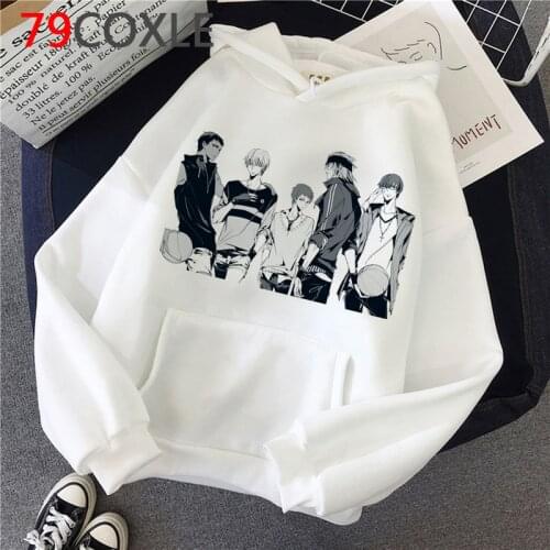 Kuroko No Basket hoodies male Ulzzang streetwear Korea Oversized male sweatshirts pullover printed Oversized