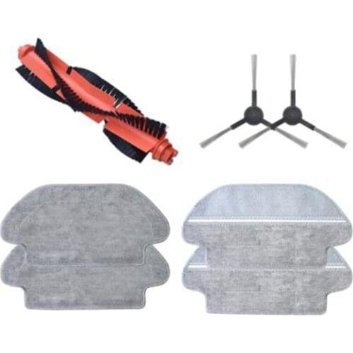 TOP!-For Xiaomi-Robot Vacuum Cleaner Styj02ym For Viomi Vxvc01-Jg, Main Brush, Side Brush, Mop Cloth, Accessories