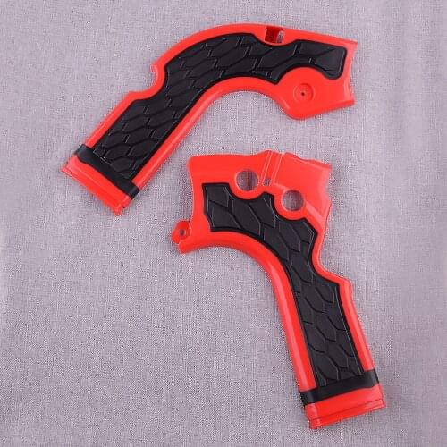 CITALL 2Pcs Motorcycle Frame Guards Fairing Covers Protector Fit for Honda CRF250R CRF450R 2014 2015 2016