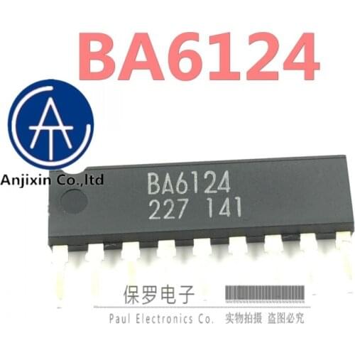 10pcs 100% orginal new real stock Audio amplifier BA6124 SIP-9 single row genuine