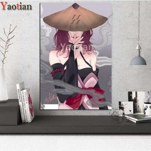 DIY Diamond Embroidery Hat Sexy Beauty Diamond Painting Cross Stitch Needlework Hobbiea And Crafts Rhinestone Mosaic Anime Girl